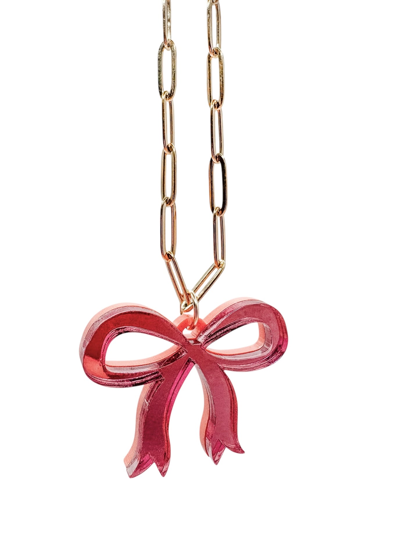 Bow Necklace