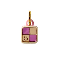 Battenberg Cake Charm
