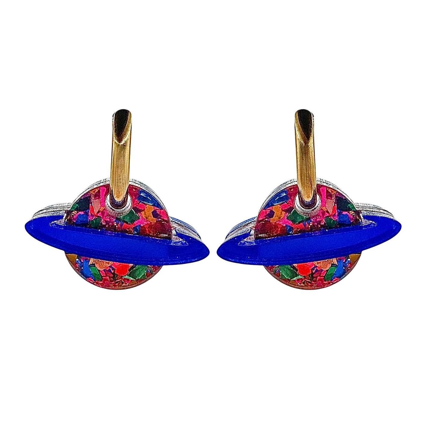 Cosmic Girl UV Huggie Earrings – Fun, Quirky and Eye-Catching