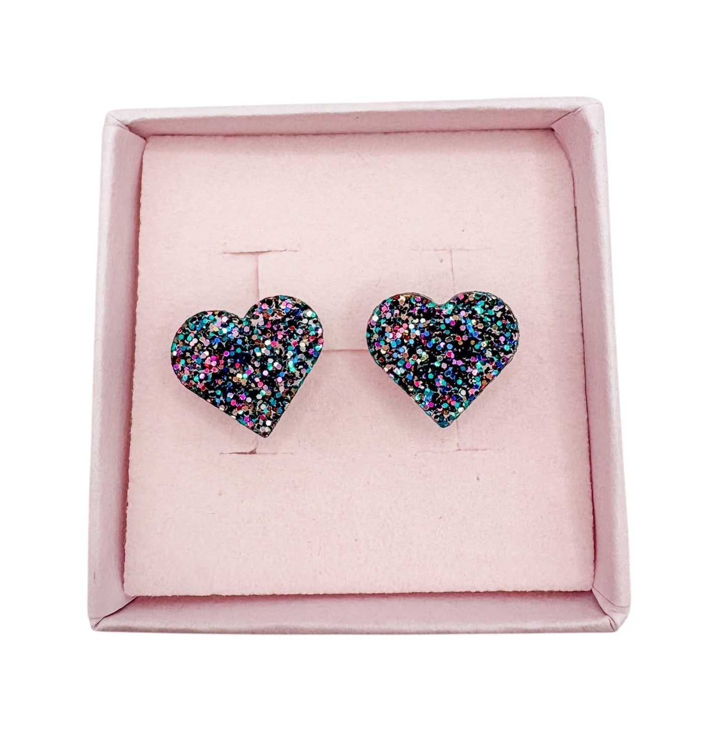 Heart Stud Earrings