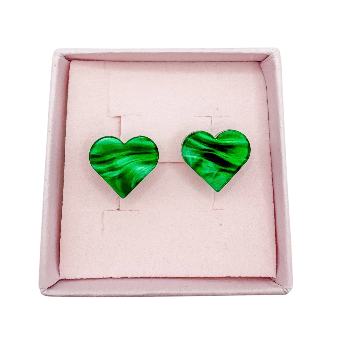 Heart Stud Earrings