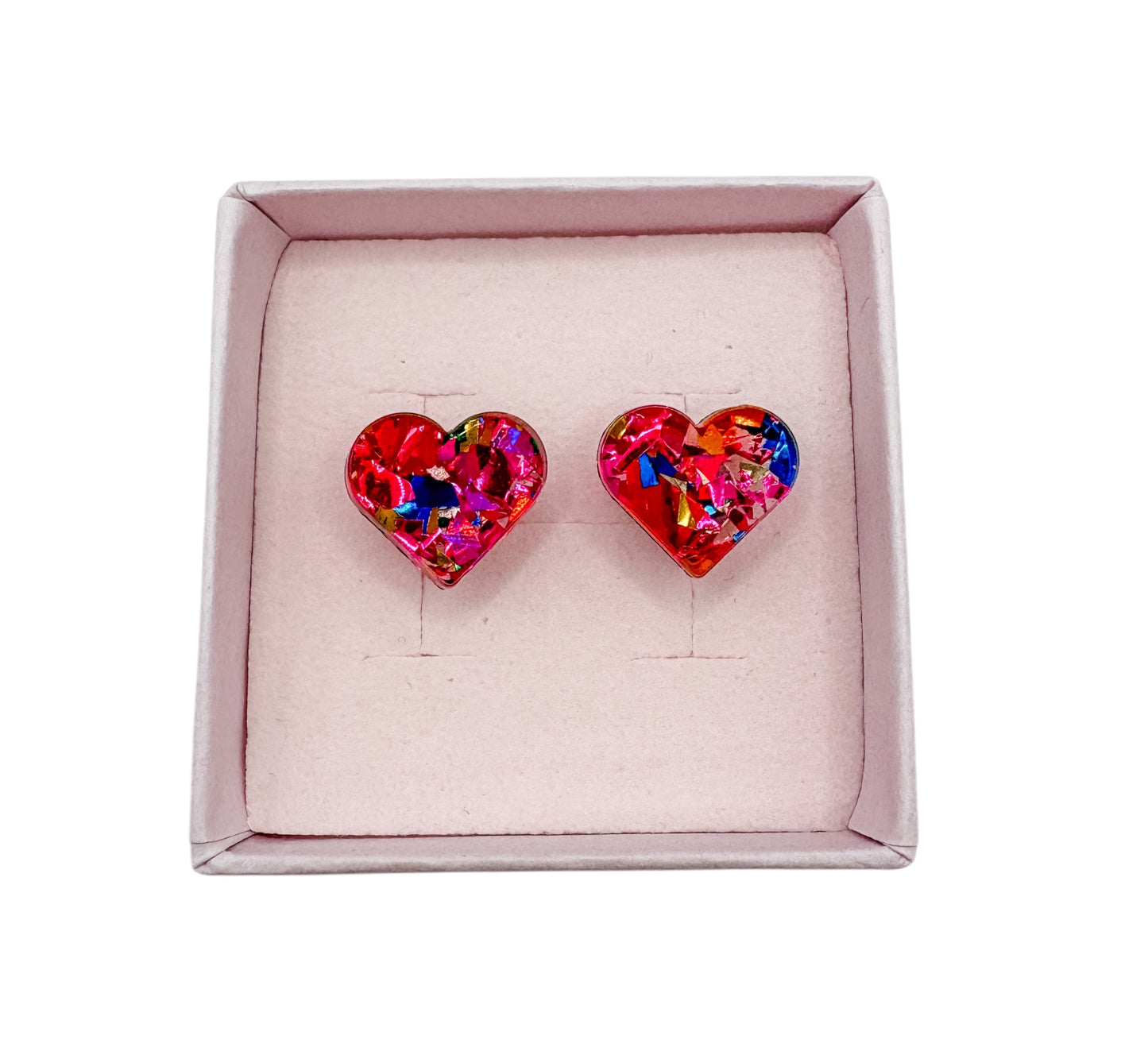 Heart Stud Earrings