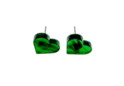 Heart Stud Earrings