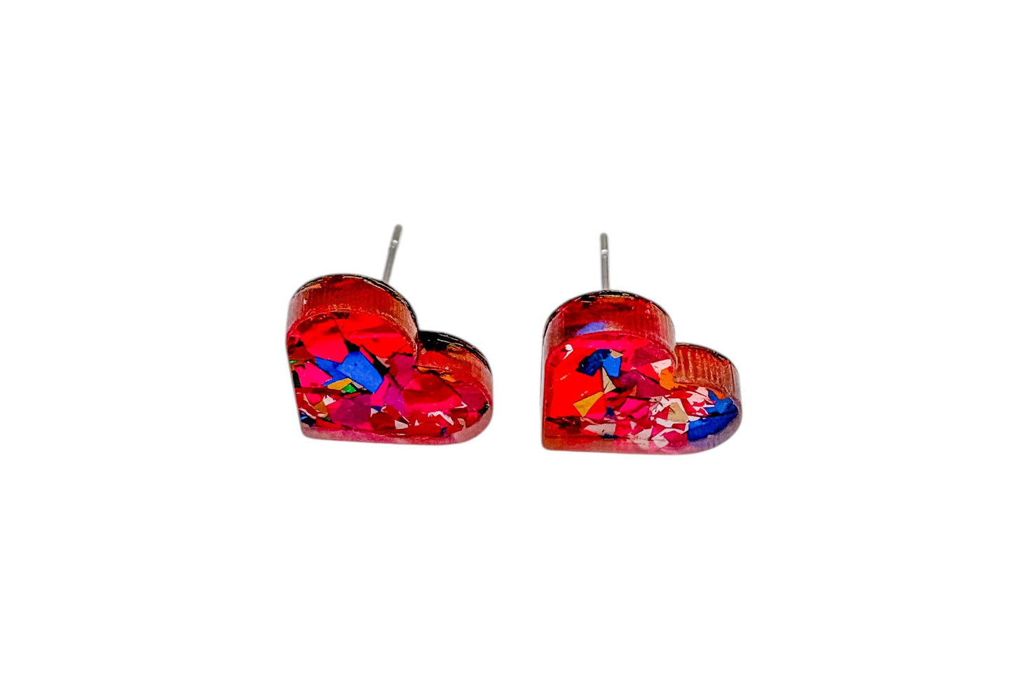 Heart Stud Earrings