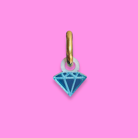 Mini Diamond Charm from Weezy Pop.