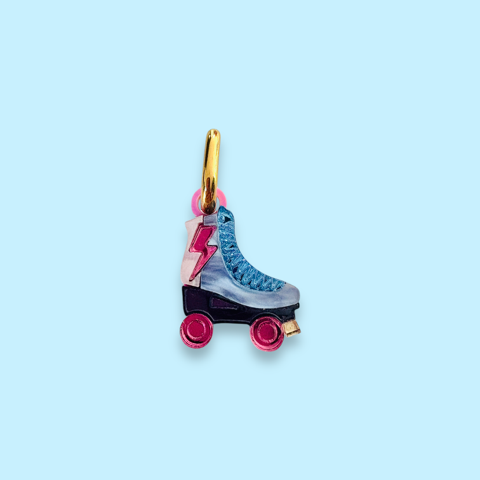 Roller skate charm from Weezy Pop.